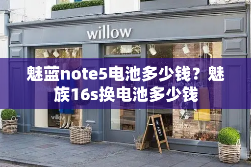 魅蓝note5电池多少钱？魅族16s换电池多少钱