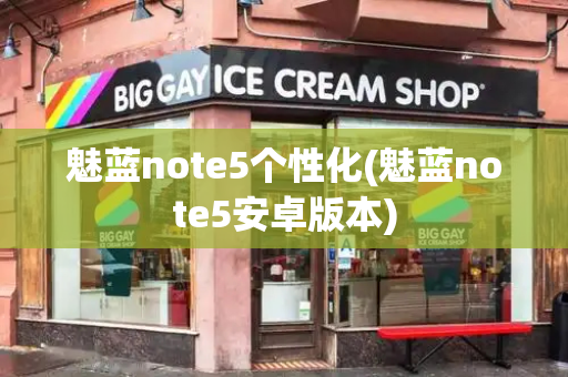 魅蓝note5个性化(魅蓝note5安卓版本)