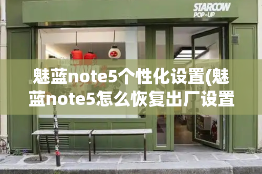 魅蓝note5个性化设置(魅蓝note5怎么恢复出厂设置)
