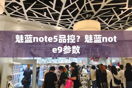 魅蓝note5品控？魅蓝note9参数