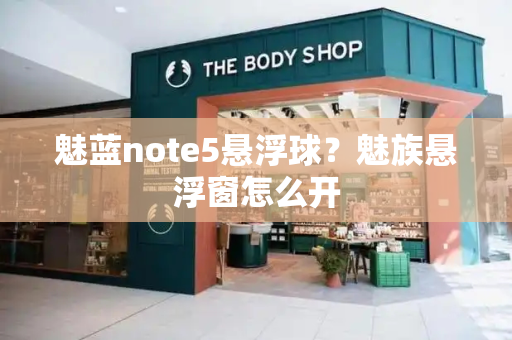 魅蓝note5悬浮球？魅族悬浮窗怎么开-第1张图片-星选测评