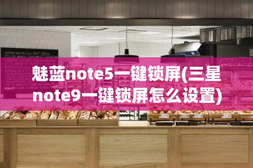 魅蓝note5一键锁屏(三星note9一键锁屏怎么设置)
