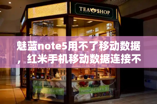 魅蓝note5用不了移动数据，红米手机移动数据连接不上怎么回事