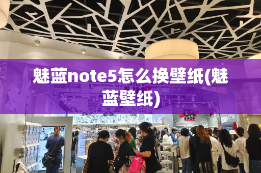 魅蓝note5怎么换壁纸(魅蓝壁纸)