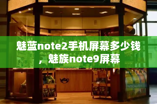 魅蓝note2手机屏幕多少钱，魅族note9屏幕-第1张图片-星选测评