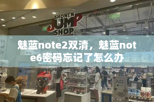 魅蓝note2双清，魅蓝note6密码忘记了怎么办