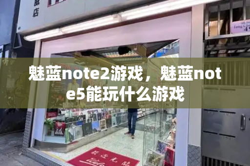 魅蓝note2游戏，魅蓝note5能玩什么游戏-第1张图片-星选测评