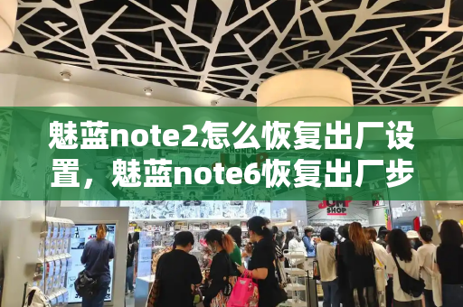魅蓝note2怎么恢复出厂设置，魅蓝note6恢复出厂步骤-第1张图片-星选测评