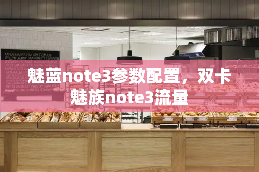 魅蓝note3参数配置，双卡魅族note3流量