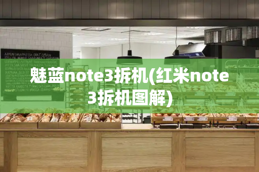 魅蓝note3拆机(红米note3拆机图解)-第1张图片-星选测评