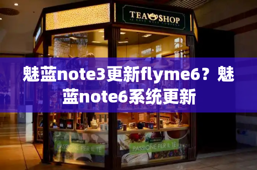 魅蓝note3更新flyme6？魅蓝note6系统更新-第1张图片-星选测评