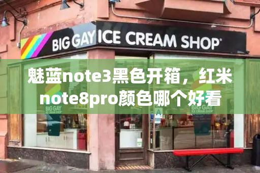 魅蓝note3黑色开箱，红米note8pro颜色哪个好看-第1张图片-星选测评