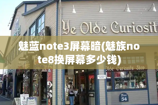 魅蓝note3屏幕暗(魅族note8换屏幕多少钱)-第1张图片-星选测评