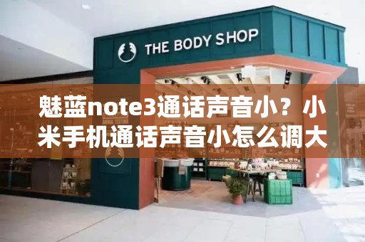 魅蓝note3通话声音小？小米手机通话声音小怎么调大声-第1张图片-星选测评