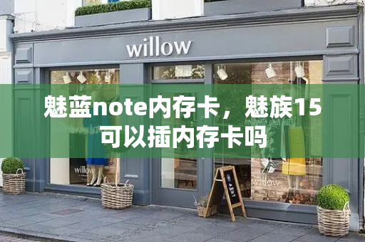 魅蓝note内存卡，魅族15可以插内存卡吗