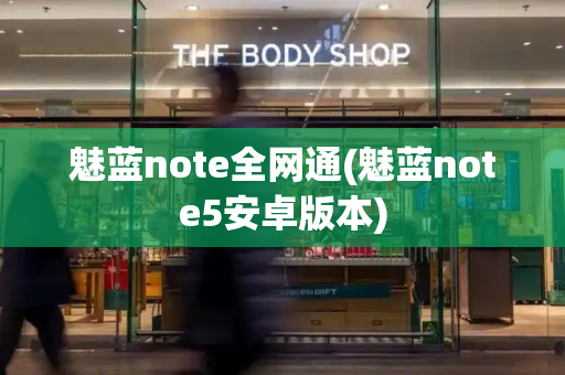 魅蓝note全网通(魅蓝note5安卓版本)