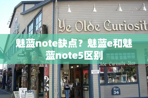 魅蓝note缺点？魅蓝e和魅蓝note5区别-第1张图片-星选测评
