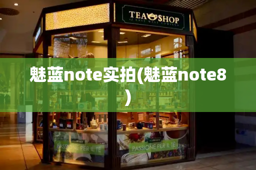 魅蓝note实拍(魅蓝note8)