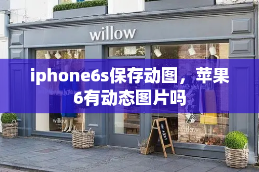 iphone6s保存动图，苹果6有动态图片吗-第1张图片-星选测评
