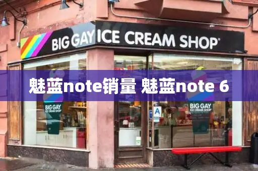 魅蓝note销量 魅蓝note 6-第1张图片-星选测评