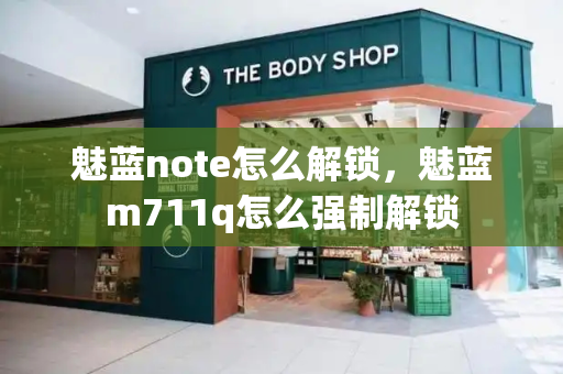 魅蓝note怎么解锁，魅蓝m711q怎么强制解锁-第1张图片-星选测评