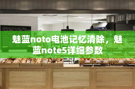 魅蓝noto电池记忆清除，魅蓝note5详细参数