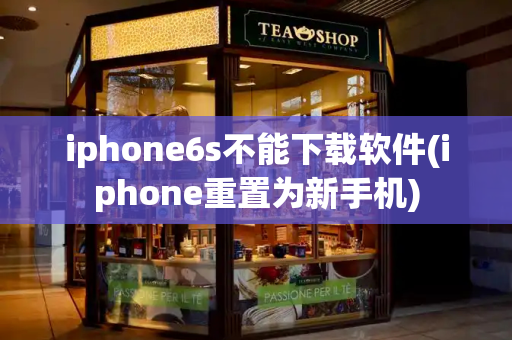 iphone6s不能下载软件(iphone重置为新手机)
