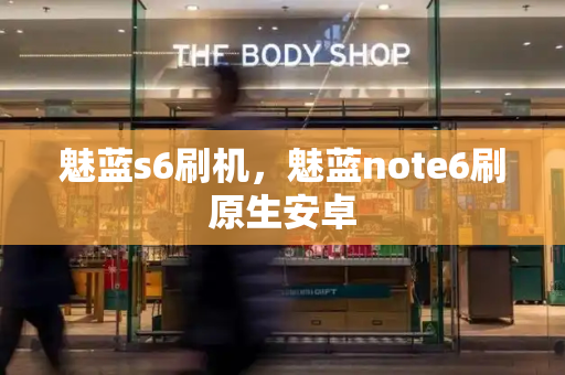 魅蓝s6刷机，魅蓝note6刷原生安卓