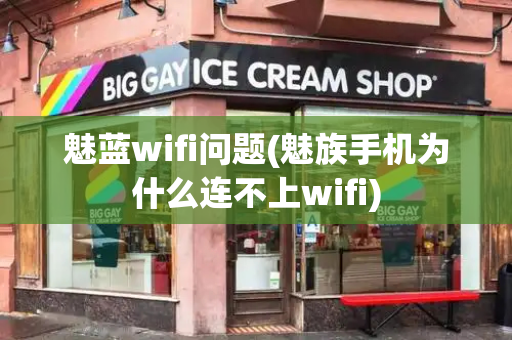 魅蓝wifi问题(魅族手机为什么连不上wifi)