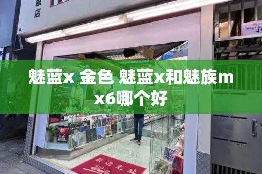 魅蓝x 金色 魅蓝x和魅族mx6哪个好-第1张图片-星选测评