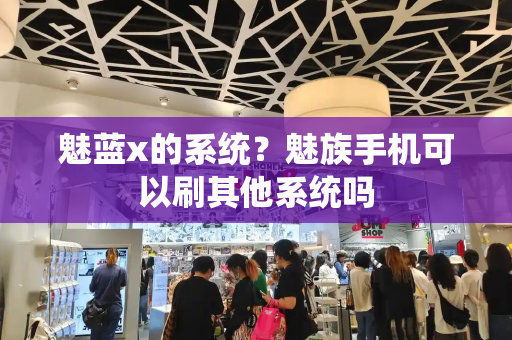 魅蓝x的系统？魅族手机可以刷其他系统吗-第1张图片-星选测评