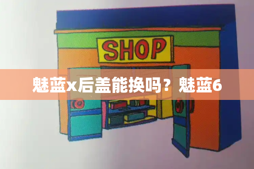魅蓝x后盖能换吗？魅蓝6-第1张图片-星选测评