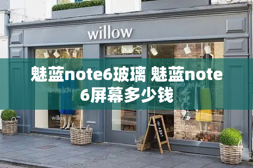 魅蓝note6玻璃 魅蓝note6屏幕多少钱