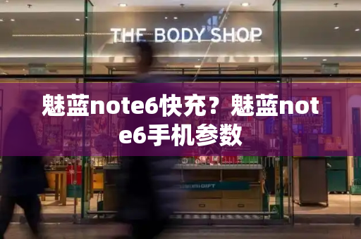 魅蓝note6快充？魅蓝note6手机参数