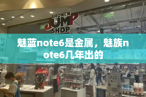 魅蓝note6是金属，魅族note6几年出的-第1张图片-星选测评