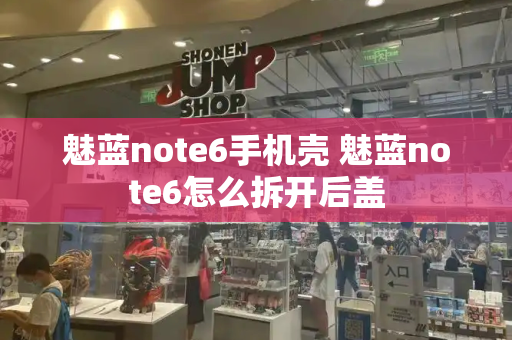 魅蓝note6手机壳 魅蓝note6怎么拆开后盖-第1张图片-星选测评