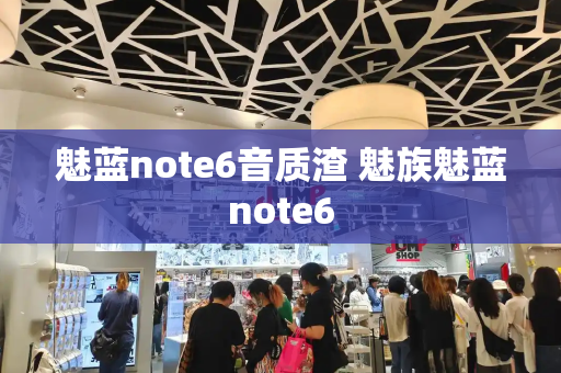 魅蓝note6音质渣 魅族魅蓝note6