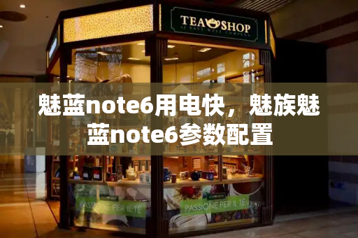 魅蓝note6用电快，魅族魅蓝note6参数配置