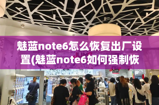 魅蓝note6怎么恢复出厂设置(魅蓝note6如何强制恢复出厂设置)