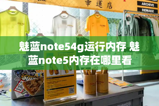 魅蓝note54g运行内存 魅蓝note5内存在哪里看