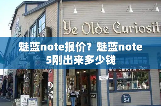 魅蓝note报价？魅蓝note5刚出来多少钱-第1张图片-星选测评