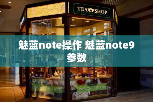 魅蓝note操作 魅蓝note9参数