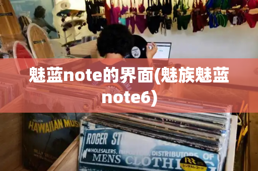 魅蓝note的界面(魅族魅蓝note6)