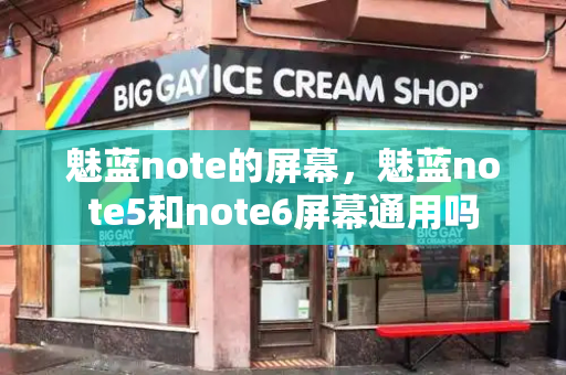 魅蓝note的屏幕，魅蓝note5和note6屏幕通用吗-第1张图片-星选测评