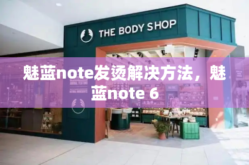 魅蓝note发烫解决方法，魅蓝note 6-第1张图片-星选测评