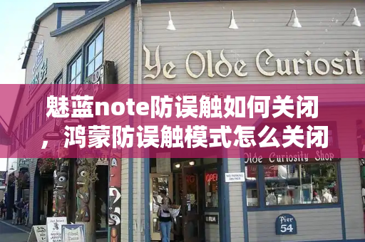 魅蓝note防误触如何关闭，鸿蒙防误触模式怎么关闭-第1张图片-星选测评