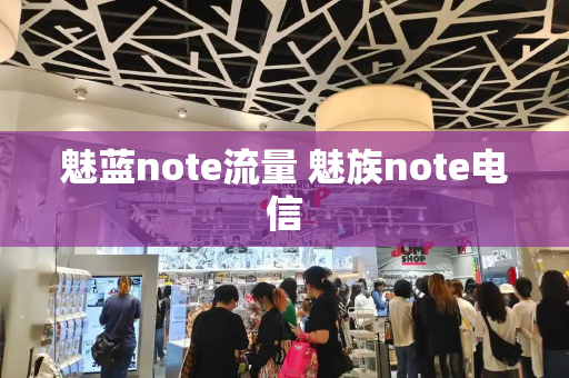 魅蓝note流量 魅族note电信-第1张图片-星选测评