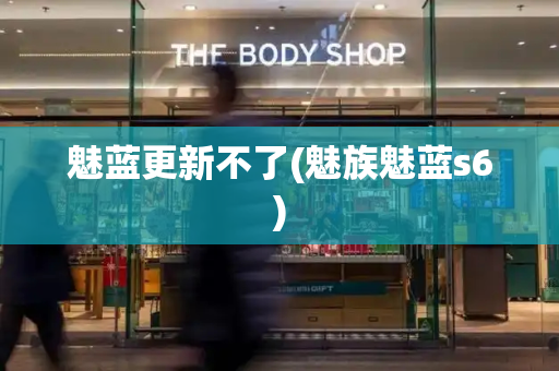 魅蓝更新不了(魅族魅蓝s6)-第1张图片-星选测评