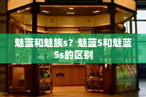 魅蓝和魅族s？魅蓝5和魅蓝5s的区别-第1张图片-星选测评