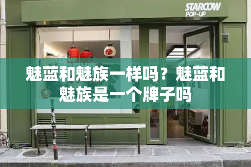 魅蓝和魅族一样吗？魅蓝和魅族是一个牌子吗-第1张图片-星选测评